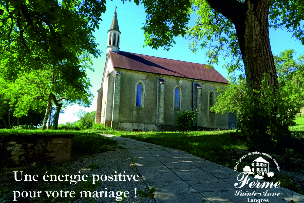 Mariage Domaine Ferme Sainte Anne Langres énergie positive Mariage Domaine Ferme Sainte Anne Langres énergie positive